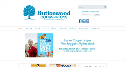 Desktop Screenshot of buttonwoodbooksandtoys.com